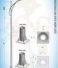 Hình ảnh: Cột đèn cao áp STK/CD01