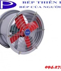 Hình ảnh: quạt hút mùi thông gió đồng trục cánh đỏ