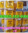 Hình ảnh: Thùng chở hàng y tế, thùng đựng vật tư y tế , thùng đựng chất thải y tế sau xe máy, thùng thu gom chất thải nguy hại, th