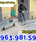 Hình ảnh: Lồng thép, xe đẩy hàng, lồng trữ hàng có bánh xe