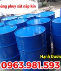 Hình ảnh: Phuy sắt nắp kín, phuy đựng xăng dầu, phuy 220L