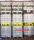 Hình ảnh: Bồn có khung thép bao quanh, tank nhựa cũ mới, bồn nhựa 1000l, bồn IBC giá rẻ, thanh lý tank nhựa cũ