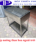 Hình ảnh: Bếp nướng ngoài trời có chân co rút dành cho nhà hàng tại Thái Bình