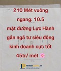 Hình ảnh: Lô 210m2 mặt đường Lực Hành ngay ngã tư sầm uất, ngang 10,5m chia lô cực đẹp, gần chợ Đằng Lâm, sân bóng, trường cấp 3