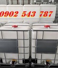 Hình ảnh: Cách làm sạch thùng IBC 1 tấn