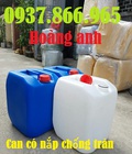 Hình ảnh: Can nhựa 5 lít,can nhựa hóa chất, can nhựa HDPE 25l đựng hóa chất, can nhựa đựng dung dịch lỏng