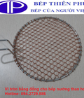 Hình ảnh: Vỉ nướng đồng lưới mắt cáo cho bếp nướng than hoa tại bàn nhà hàng giá rẻ nhất Thanh Hóa
