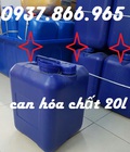 Hình ảnh: Địa chỉ uy tín cung cấp can nhựa đựng hóa chất, can nhựa 20l, can nhựa 20 vuông màu trắng