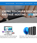 Hình ảnh: Bảng giá hosting SSD của VinaSoft