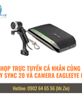 Hình ảnh: Họp trực tuyến cá nhân cùng Poly Sync 20 và Camera EagleEye Mini