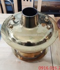 Hình ảnh: Nồi lẩu inox cù lao màu vàng dành cho nhà hàng tại Bắc Ninh