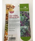 Hình ảnh: Hạt giống rau mồng tơi đỏ F1508