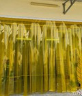 Hình ảnh: Rèm nhưa PVC màu vàng
