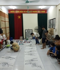 Hình ảnh: Lớp học vẽ luyện thi khối V Hà Nội