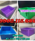 Hình ảnh: Thùng nhựa đăc, khay nhựa A3, khay nhựa đựng link kiện, thùng nhựa A3