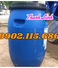 Hình ảnh: Thùng phuy nhựa 50 lít, phuy 50 lít nắp hở,thùng phuy đựng hóa chất,phuy nhựa đựng thực phẩm
