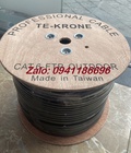 Hình ảnh: Cáp mạng TE KRONE Cat6 Copper đồng ngoài trời có sợi thép cường lực