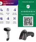 Hình ảnh: Máy quét mã vạch quét thông tin tiêm chủng, máy đọc mã QR chuyên dụng
