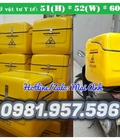 Hình ảnh: Thùng chở vật tư Y tế, thùng chở rác thải Y tế, thùng chở hàng vàng