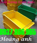 Hình ảnh: Hộp nhựa có quai sắt, thùng nhựa xếp chồng , khay nhựa đựng đồ cơ khí, khay A2