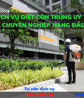 Hình ảnh: Dịch vụ diệt côn trùng uy tín chuyên nghiệp hàng đầu tại Việt Nam