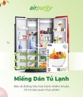 Hình ảnh: Miếng dán khử mùi, diệt khuẩn trong tủ lạnh Airpurity