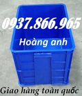 Hình ảnh: Sóng nhựa bít, thùng nhựa đặc HS 026, thùng nhựa dày 39cm, thùng nhựa đặc