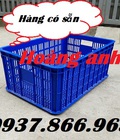 Hình ảnh: Sọt nhựa đựng thực phẩm, sóng nhựa rỗng, khay nhựa Hs 014, sọt nhựa đựng rau củ