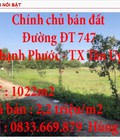 Hình ảnh: Bán 1022m2 đất Thạnh Phước, Tân Uyên, Bình Dương