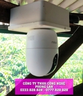 Hình ảnh: Lắp đặt camera quan sát nhà để chuẩn bị cho mùa vụ cà phê