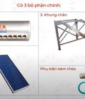 Hình ảnh: Máy nước nóng năng lượng mặt trời ống dầu là như thế nào