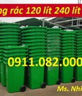 Hình ảnh: Thùng rác giá rẻ tại an giang Cung cấp thùng rác nhựa 120L 240L 660L lh 0911082000