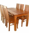 Hình ảnh: Chọn mua bàn ăn gỗ tự nhiên Bàn CN 1m6 mẫu VM2 RB