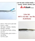 Hình ảnh: Cáp tín hiệu 20AWG 1 Pair vặn xoắn chống nhiễu