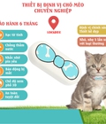 Hình ảnh: Thiết bị định vị chó mèo nơ xanh - locaboxpt40xanh