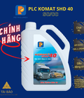 Hình ảnh: Dầu nhớt động cơ Petrolimex PLC Komat SHD 40 SC/CC Chính Hãng bình 4 lít