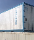 Hình ảnh: Container lạnh 20feet sơn mới đẹp