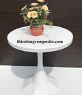 Hình ảnh: Bàn tròn composite bền đẹp chất lượng