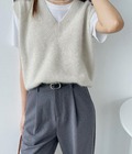 Hình ảnh: Ao Len nu Han Quoc Fox Vest