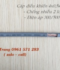 Hình ảnh: Cáp tín hiệu có chống nhiễu 4x0.5, 4x0.75, 4x1.0, 4x1.5