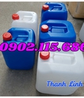 Hình ảnh: Can nhựa vuông 30L, can nhựa đựng hóa chất, can nhựa, can 30L đựng hóa chất, can nhựa có nắp garenty , can nhựa HDPE.