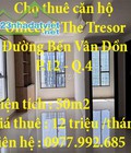 Hình ảnh: Cho thuê căn hộ Officetel The Tresor đường bến vân đồn, phường 12, quận 4
