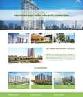 Hình ảnh: Mẫu website bất động sản