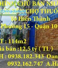 Hình ảnh: Chính chủ bán nhà 114m2 Tô Hiến Thành sát bên chợ thuốc Quận 10