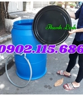 Hình ảnh: Thùng phuy nhựa mới 220 lít, phuy nhựa đựng thực phẩm, thùng phuy nhựa nắp mở 220 lít, thùng phuy nhựa 220 lít nắp mở, t