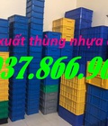 Hình ảnh: Thùng nhựa bít, thùng nhựa cơ khí, khay nhựa, thùng nhựa b1