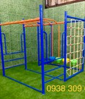 Hình ảnh: Thang leo thể chất, thang leo xích đu cho bé mầm non