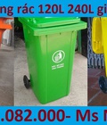 Hình ảnh: Thùng đựng rác 120L 240L giá rẻ tại cà mau thùng rác công cộng lh 0911082000