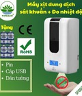 Hình ảnh: Máy đo nhiệt độ kết hợp xịt rửa tay tự động Viphaen