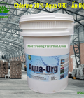 Hình ảnh: Clorine 70% Aqua ORG Ấn Độ, Bột clorua vôi, Chlorine khử trùng Thùng 45 kg
